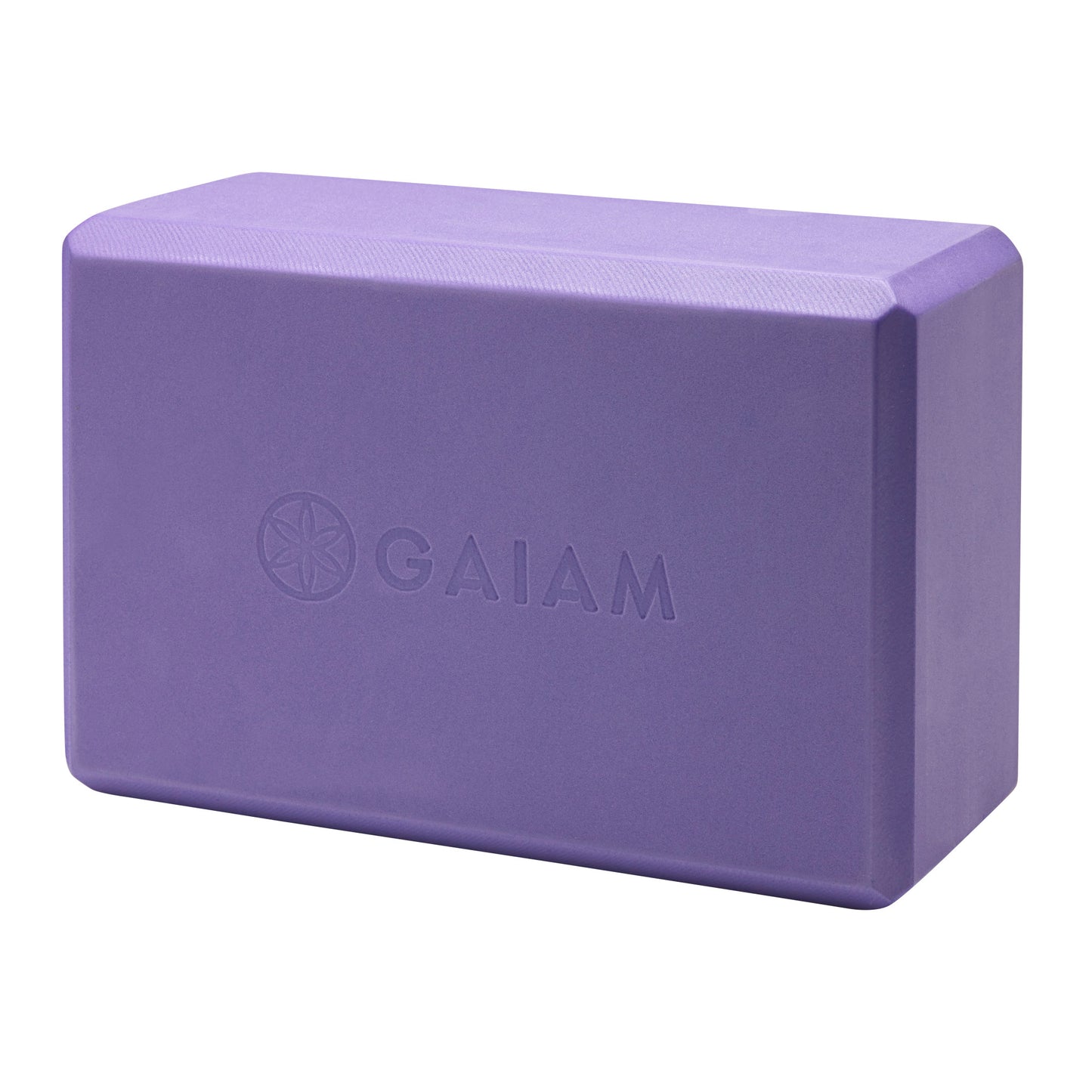 Yoga Essentials Block purple front