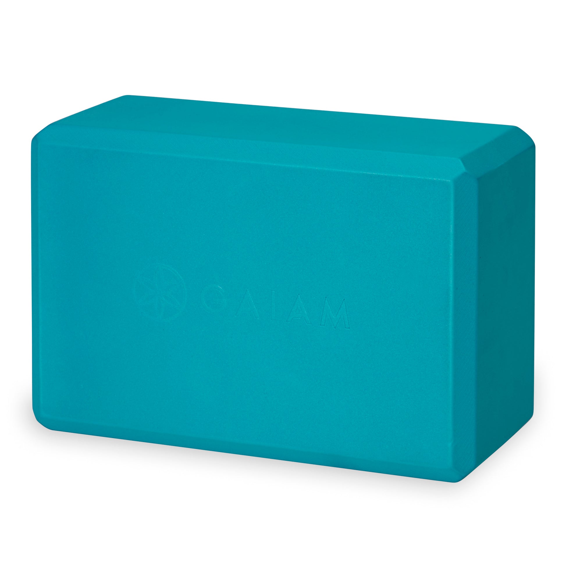 Yoga Essentials Block teal front