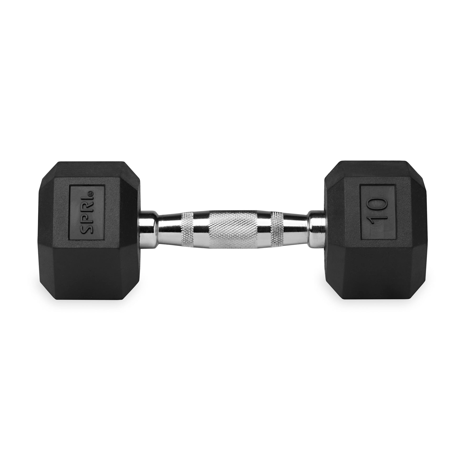 10lb six-sided single dumbbell