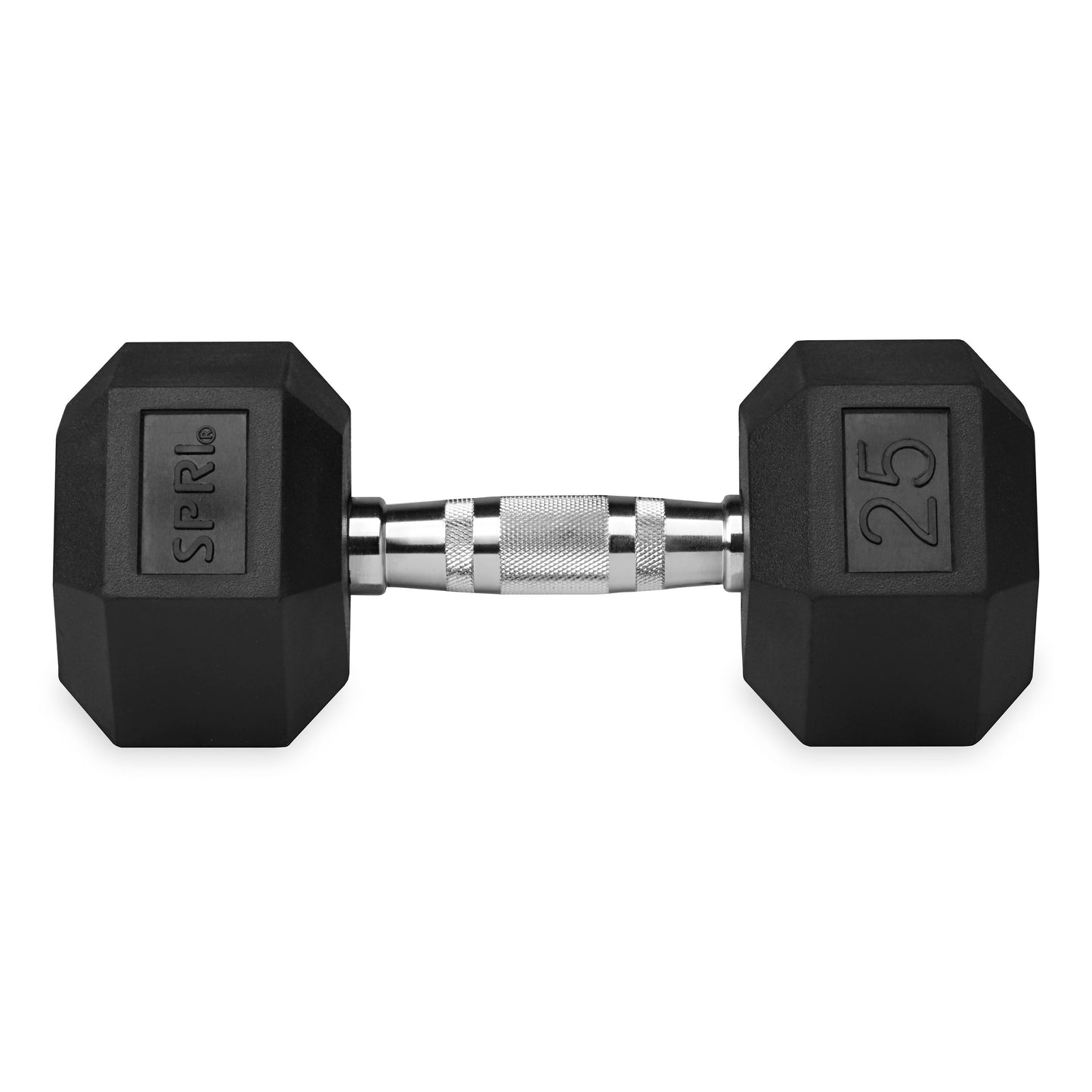 25lb six-sided single dumbbell