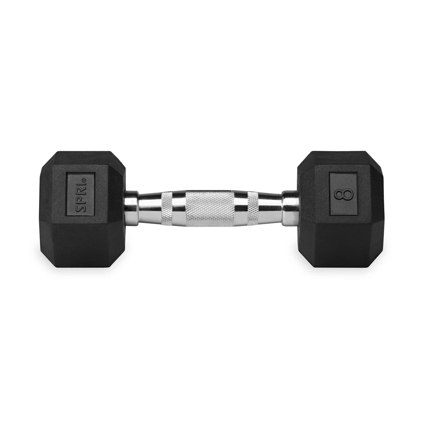 8lb six-sided single dumbbell