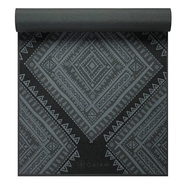 Purpose Printed Yoga Mat - Black Metallic (6MM) –