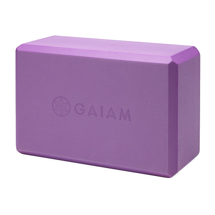 yoga essentials block light purple